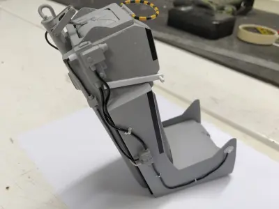 Hawker Hunter Cockpit Parts 3D print model