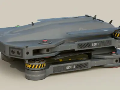 Military Drone SC 3D model