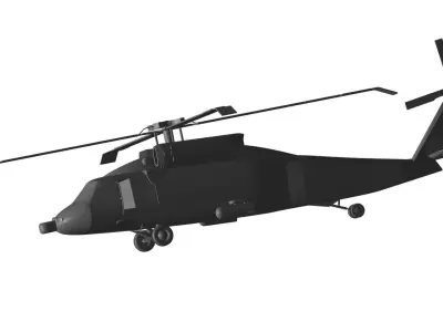 Sikorsky MH-60 Jayhawk 3D model purchase