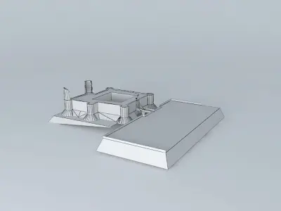 Old Castle 3D model