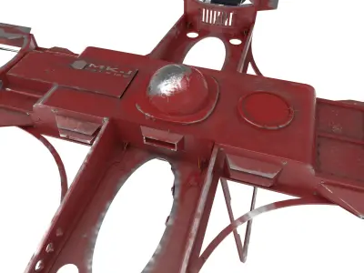 DRONE AND CAMERA   3D model