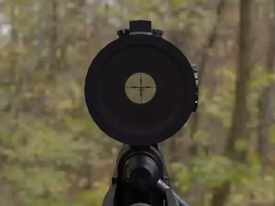 Paladin CheyTac Low-poly 3D model