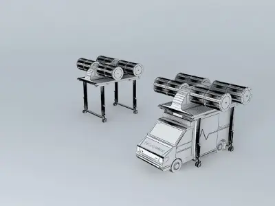 ARGO AIRCRAFTS A 38 VRS Vertol Rescue System Free 3D model