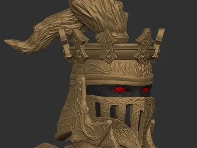Lord Soth Mythic Legions Head 3D print model