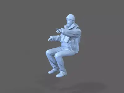 Olaf for bucket seat sea rescue cruiser 3D print model