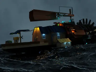 FAR changing tides 3D model