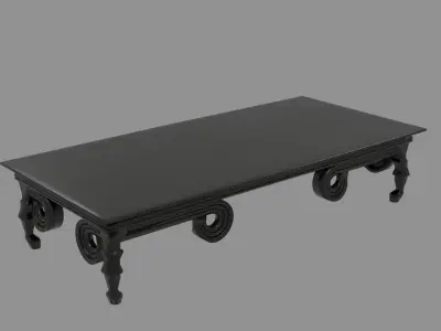 Victorian Era Style Table Free 3D model