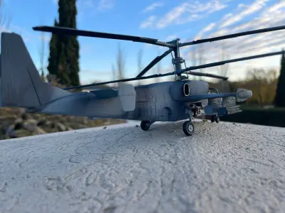 KAMOV 52 ALLIGATOR - SCALE MODEL 1-48   - ASSEMBLY KIT 3D print model