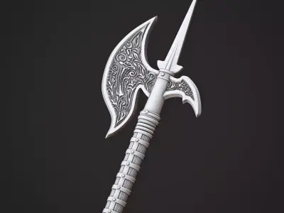 Halberd  RoZ 3D print model