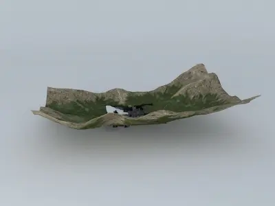 Castle leaf Free 3D model