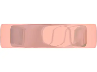 6mm Wide Plain Band  3D print model