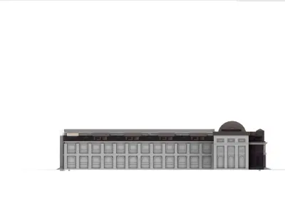 Egyptian Museum 3D Model 3D model
