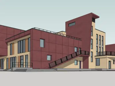 Sketchup Building 261 3D model