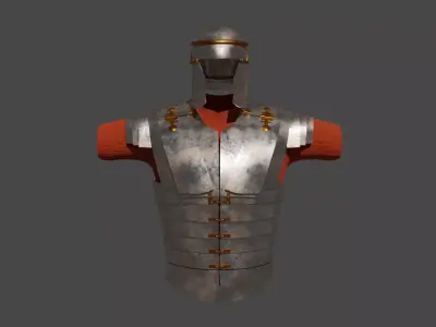 Lorica Segmentata- Roman Armor 3D model