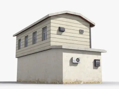 Japanese House x1 Low-poly 3D model purchase