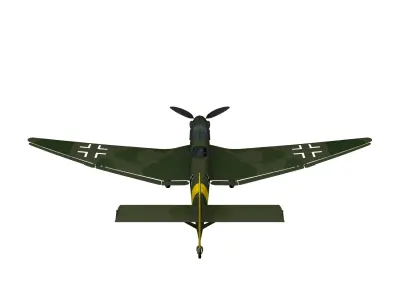 WW2 German Aircraft  3D model
