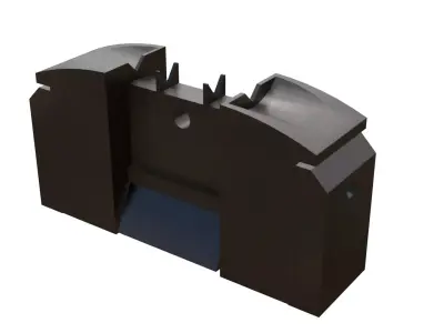 Fiber Optic Splice Protection Press 3D model