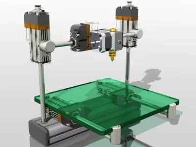 3D Printer - My vision 3D model