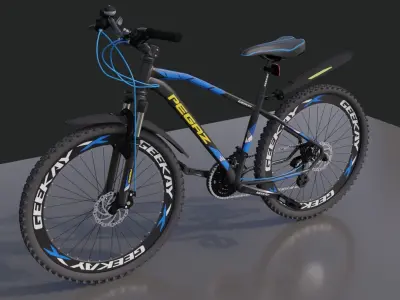 cycle mountain bike 3D model