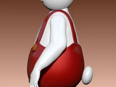bear model for 3d printing Free 3D print model