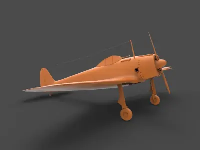 Nakajima Ki-43 3D print model