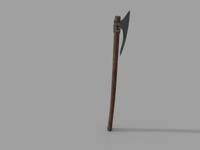 Medieval Axe 3D model buy