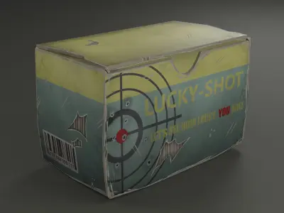 Shotgun  Ammo Low-poly 3D model