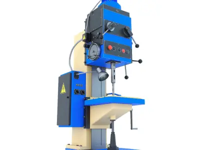 Drilling Machine press vertical 2N135 3D model
