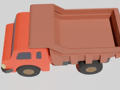 truck toy 3D print model