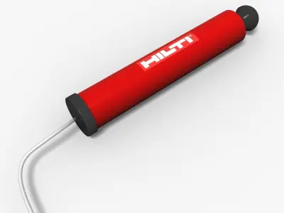 Pump pump tube with handle 3D model