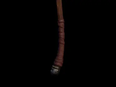 Axe - Battleaxe Low-poly 3D model