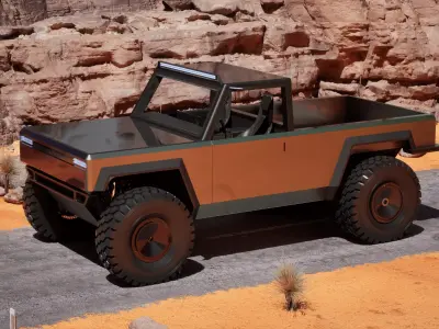 MARANJAB OFFROAD CAR 3D model