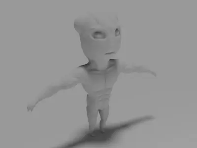 The Grok man Free 3D model