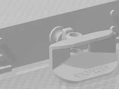 Ringfeder Unit for Model Truck 3D print model