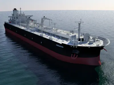 Peak Oil - Oil Tanker - AbQaiq 3D model