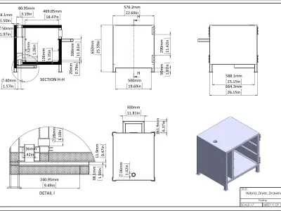 Hybrid Dryer Free 3D model