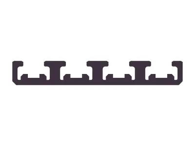 Aluminum Extruded Linear Guide Rail for Jigs Low-poly 3D model