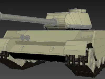 T-44 122 3D model