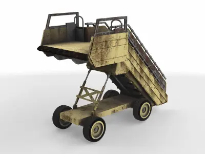 passenger stairs 3D model