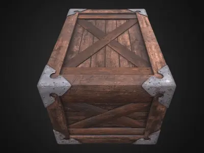 Medieval create Low-poly 3D model