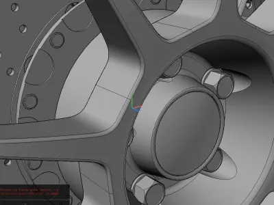 Car Wheel 3D model by Titi95 from CGTrader