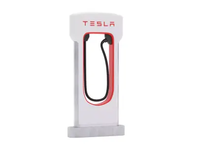 Tesla Supercharger V3 3D model