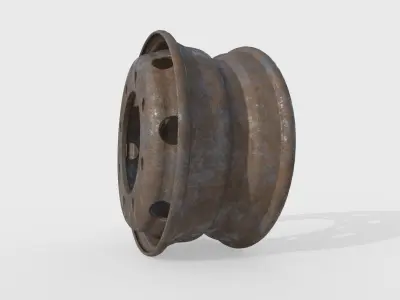 Rim M6 - Old version Free low-poly 3D model