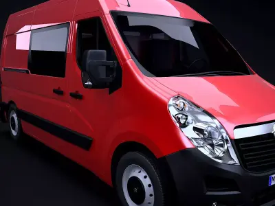 Movano L2H2 Rigged 3D model