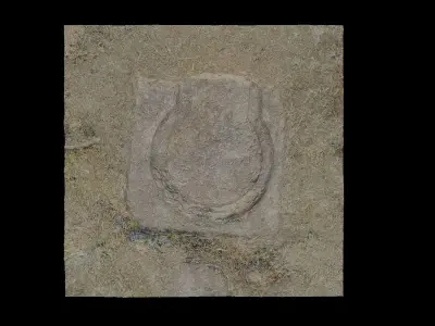 Korean Traditional Cornerstone 3D model
