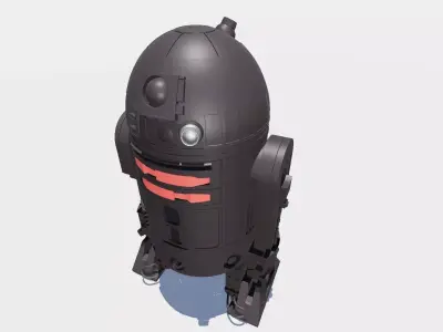 Star Wars - R2 Unit 3D model