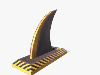 Spike Trap Low-poly 3D model