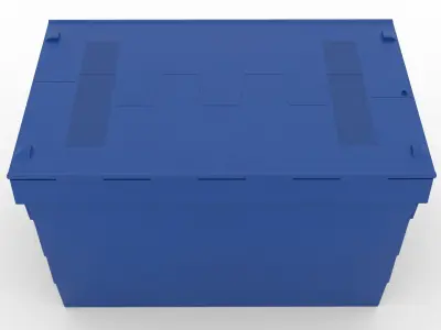 Distrubution container 600x400mm 3D model