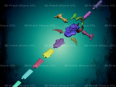 Lich King  Frostmourne Cosplay World Of Warcraft - STL File 3D print model