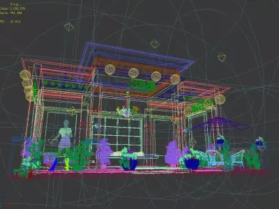 Exhibition - Area -10X7-3DMAX2012-036 3D model